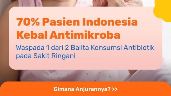 waspadai konsumsi antibiotik pada anak