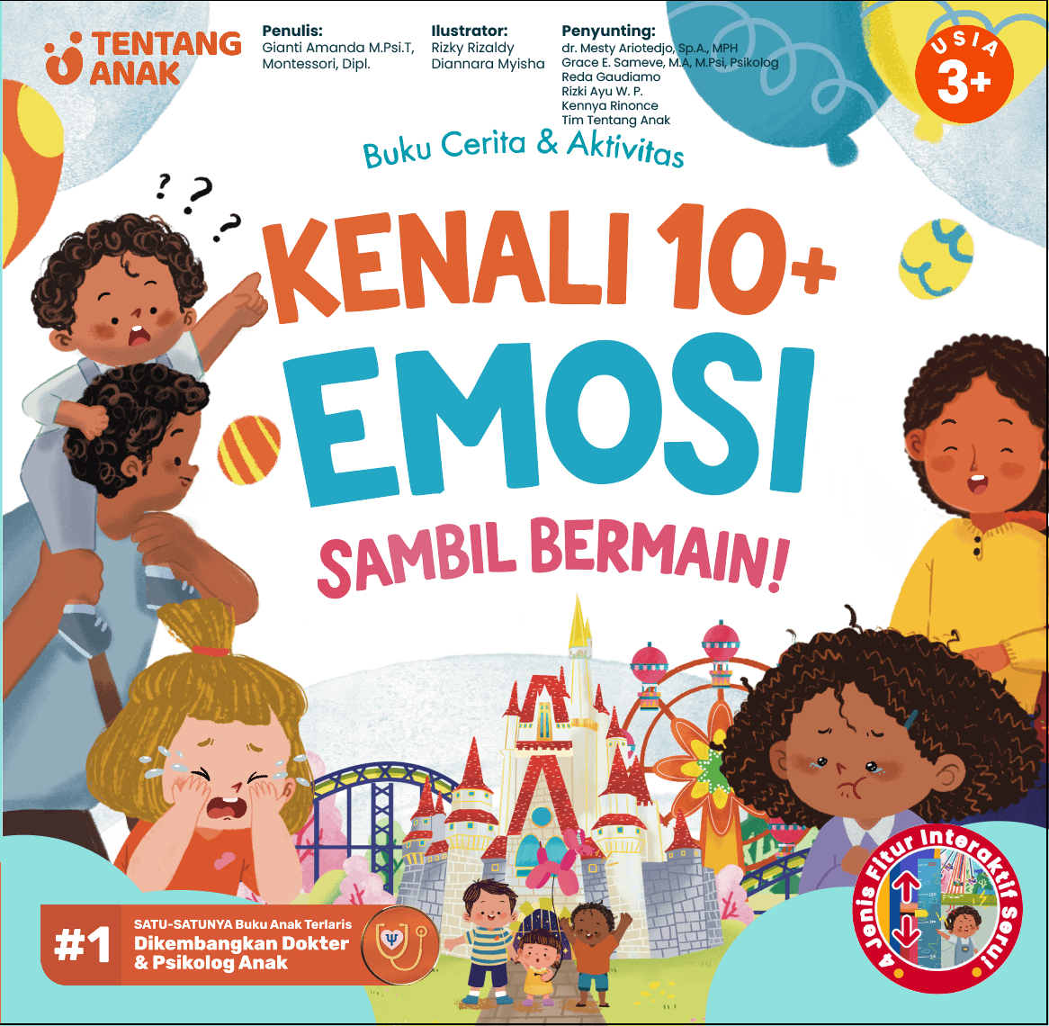 Sampul Kenali 10+ Emosi Sambil Bermain!