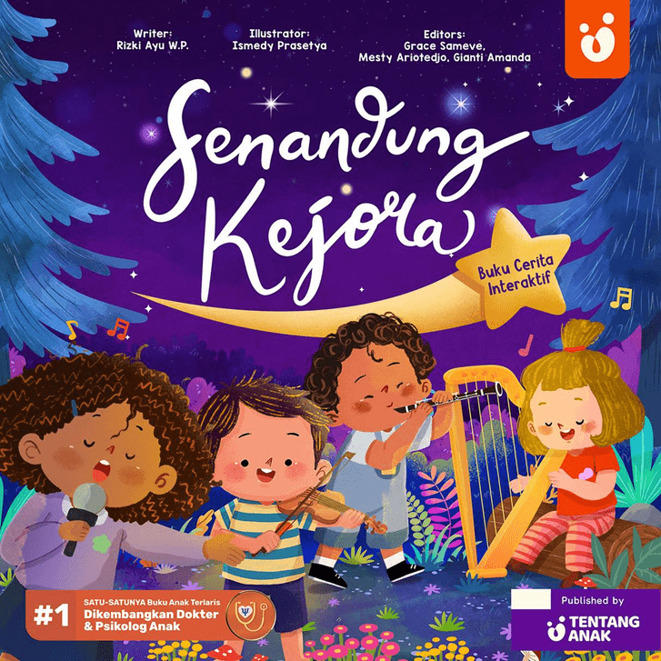 Sampul Senandung Kejora (Buku Cerita Interaktif)