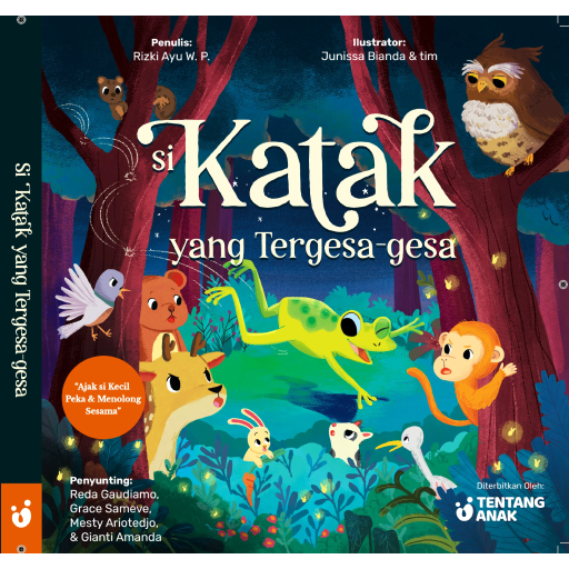 Sampul Si Katak yang Tergesa-Gesa