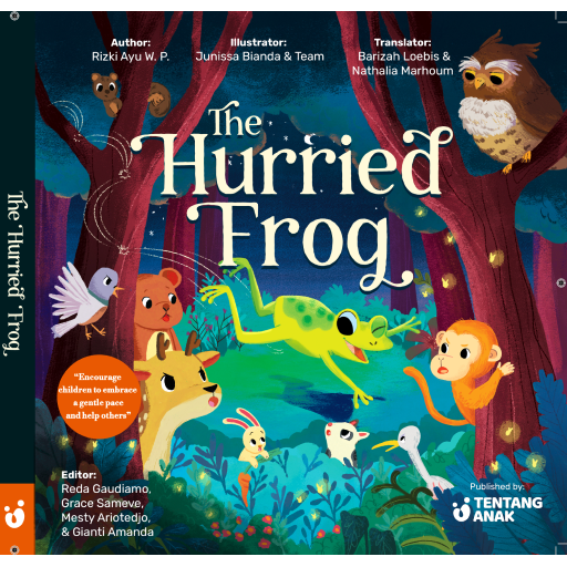Sampul The Hurried Frog